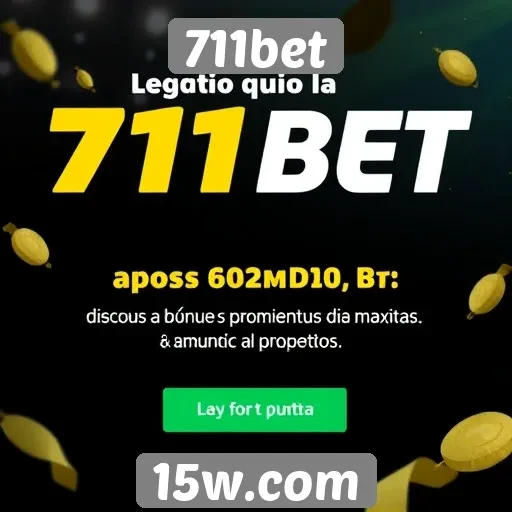 Guia de bônus e promoções do 711bet