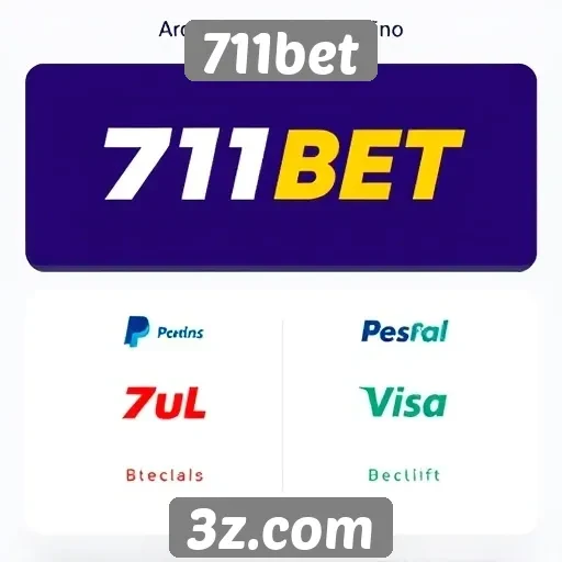 Métodos de pagamento e retirada no 711bet
